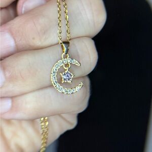 June Birthstone Necklace